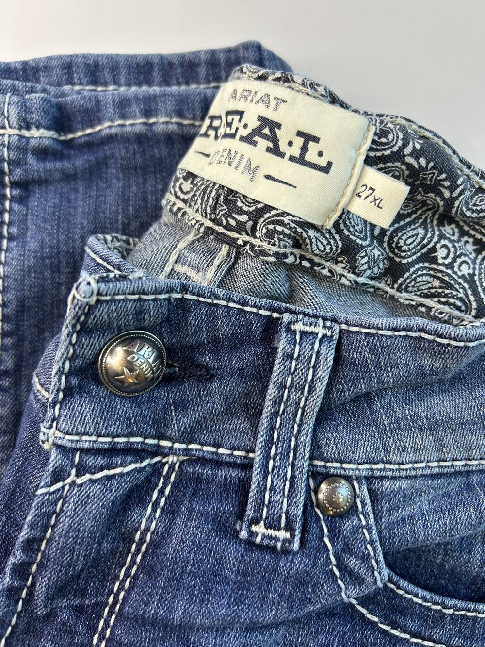 Ariat R.E.A.L. Denim Jeans - Women's 27XL - Excellent Used Condition!